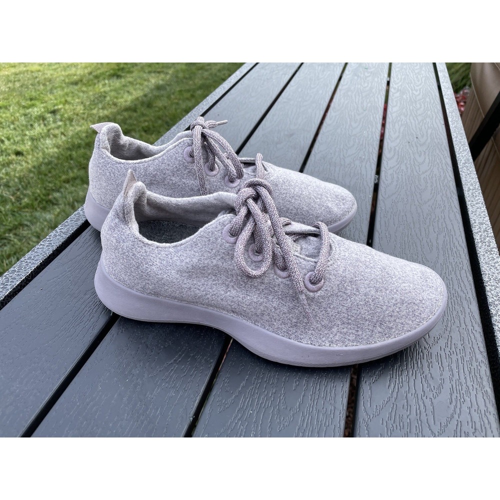 Allbirds Wool Runners Sneakers Women Size 7 Shoes Harvest Lilac Purple Lavender